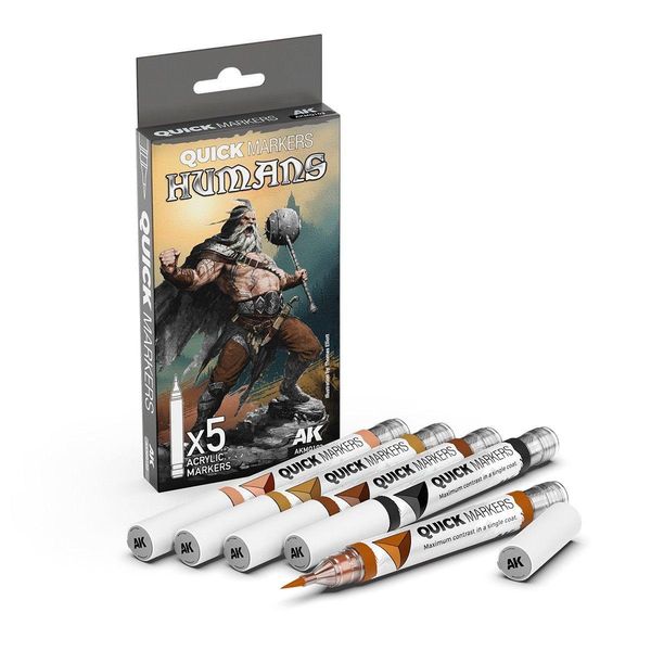 Hovedbilde AK Quick Markers: Humans Set