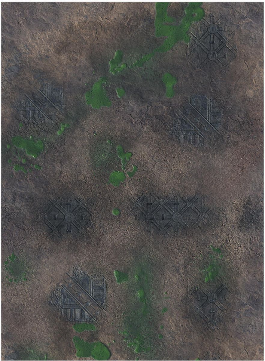 44x60 Toxic Badlands (Gamemat.eu)