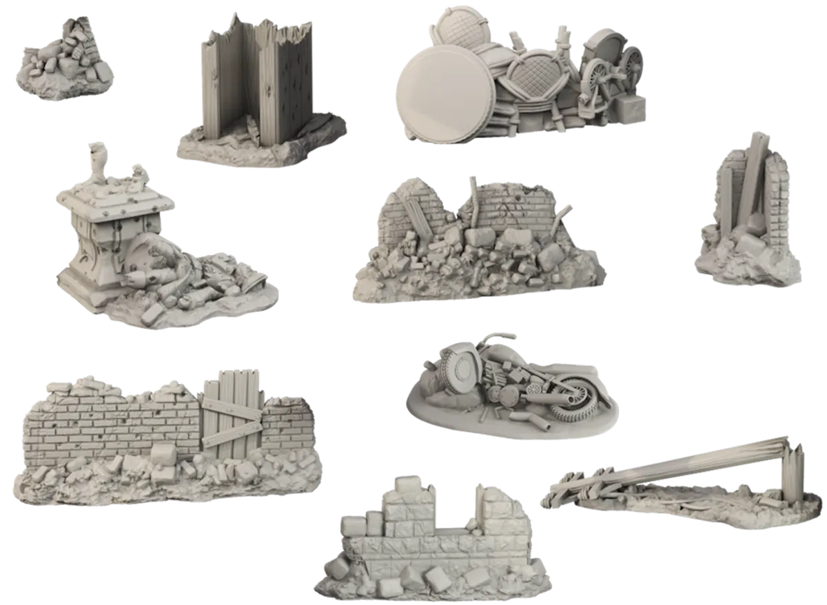 Terrain Crate: Battlefield Debris