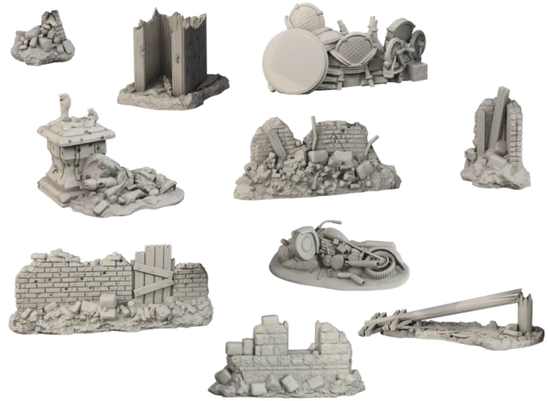 Terrain Crate: Battlefield Debris