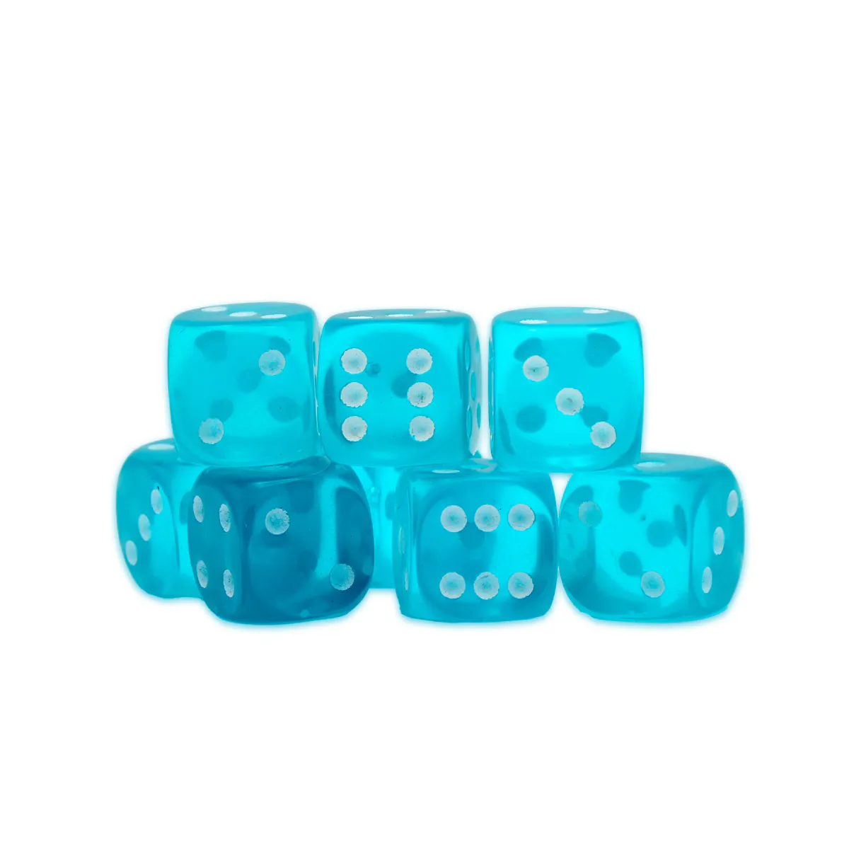 8 Blue Topaz D6 (Warlord)