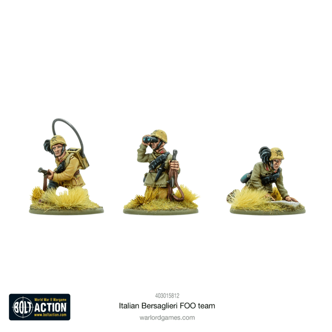 Hovedbilde Italian Bersaglieri FOO Team (Warlord)