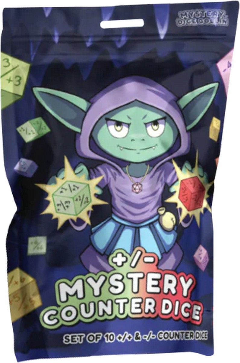 Mystery Dice Goblin +/- Positive/Negative Dice (10)