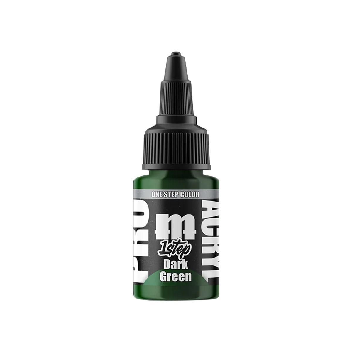 Pro Acryl 1Step Dark Green 22ml (Monument Hobbies)