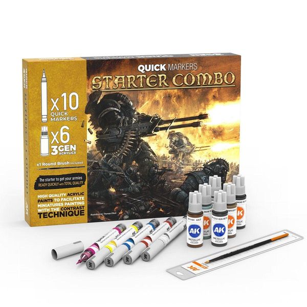 Hovedbilde AK Quick Markers: Starter Combo + 3GEN Set