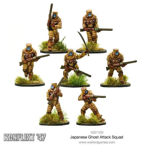 Hovedbilde Konflikt '47 Ghost Attack Squad (Warlord)