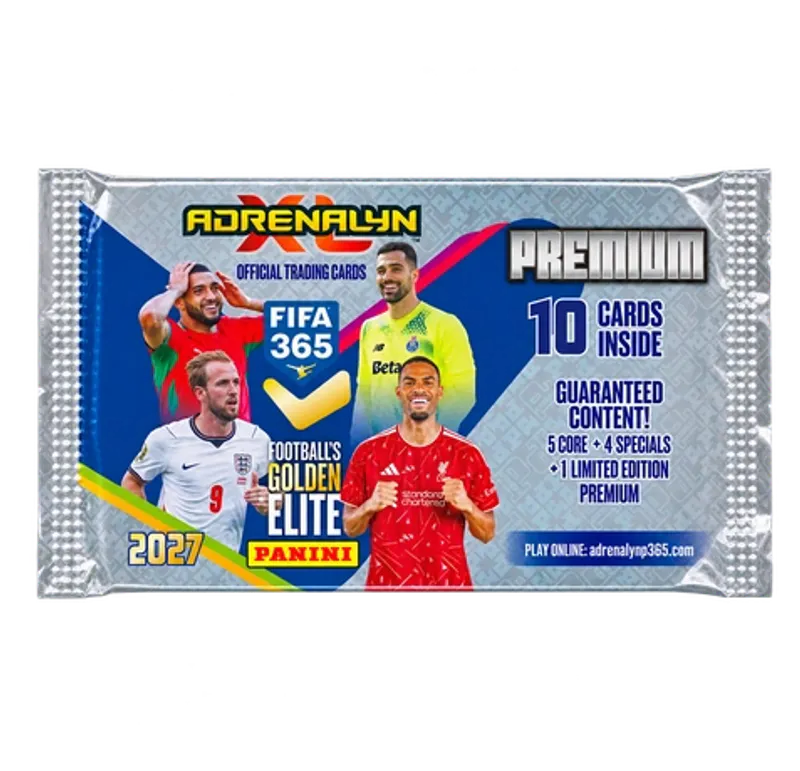 PANINI FIFA 365 Adrenalyn XL 2027 Trading Cards Premium Flow Pack