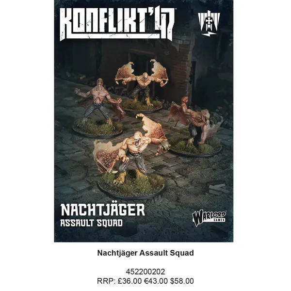 Hovedbilde Konflikt '47 Nachtjäger Assault Squad (Warlord)