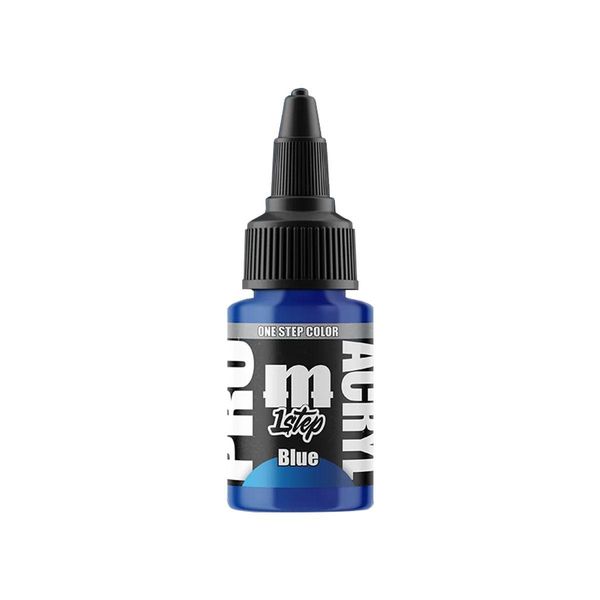 Hovedbilde Pro Acryl 1Step Blue 22ml (Monument Hobbies)