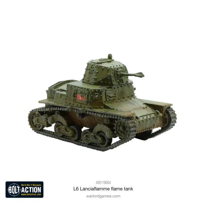 Hovedbilde Italian Army Fiat L6 Lanciaflamme Flamethrower ...