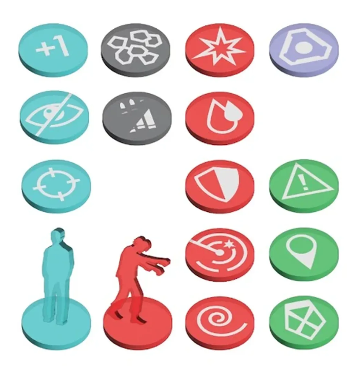 XCOM The Miniatures Game - Token & Standee Set