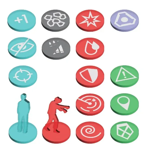 Hovedbilde XCOM The Miniatures Game - Token & Standee Set