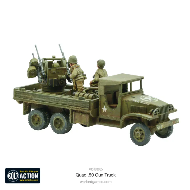 Hovedbilde WEB US Army Quad 50 Gun Truck (Warlord)