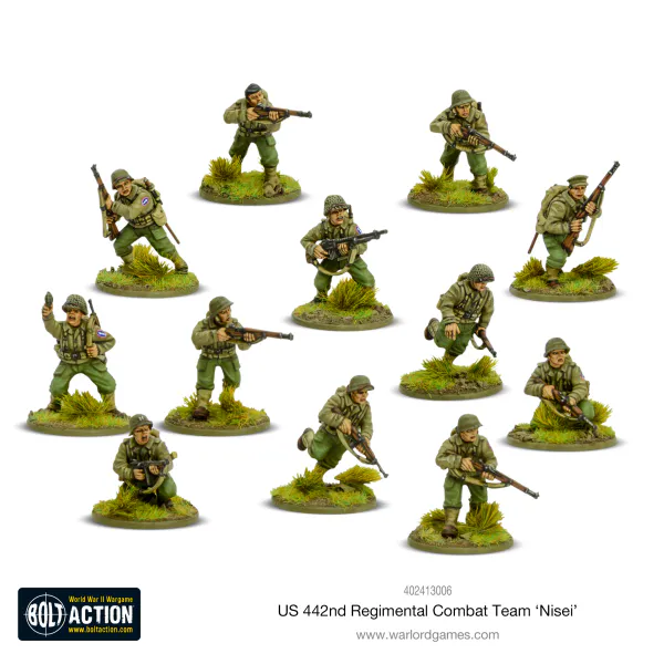 Hovedbilde US Nisei - 442nd Regimental Combat Team w/Decal ...