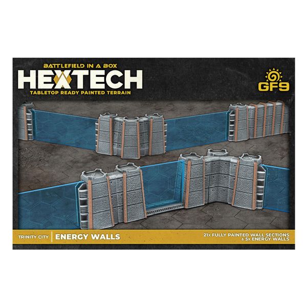 Hovedbilde Hextech: Trinity City - Energy Walls (x 26) - ...
