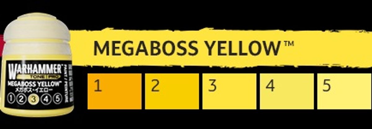 Warhammer Tone Pro Megaboss Yellow # 5