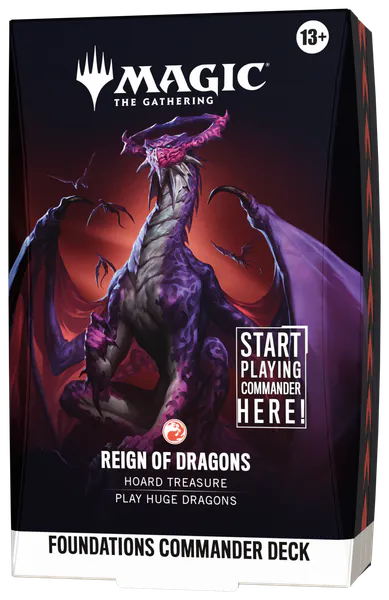 Hovedbilde Magic: Foundations Commander - Reign of Dragons