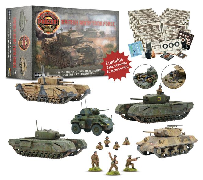 Hovedbilde Achtung Panzer! British Army Tank Force
