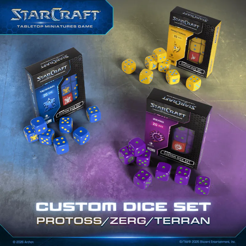 StarCraft Terran Custom Dice (Wave 3)