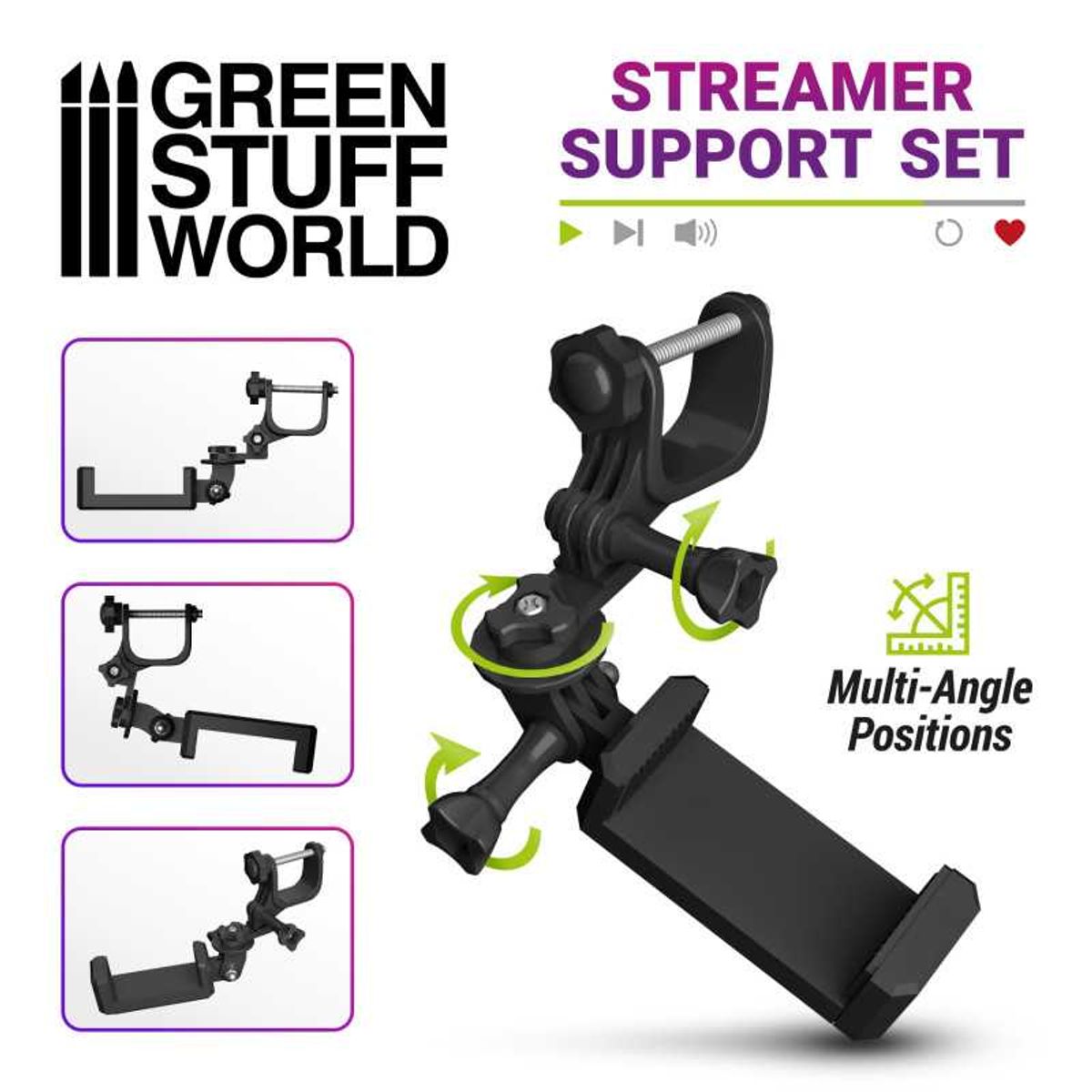 GSW Streamer Support Set for Arch LED Lamp