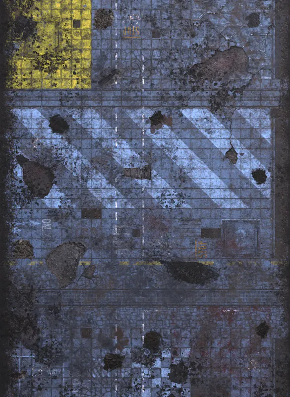 44x60 G-Mat: Cyberpunk (Gamemat.eu)