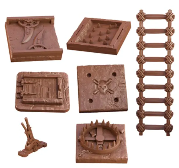 Hovedbilde Terrain Crate: Dungeon Traps 7pcs