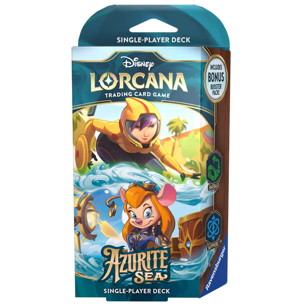 Hovedbilde Lorcana Azurite Sea Emerald/Sapphire Starter Deck ...