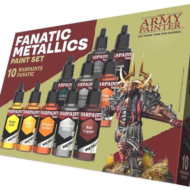Hovedbilde FANATIC Metallics Paint Set (Army Painter)