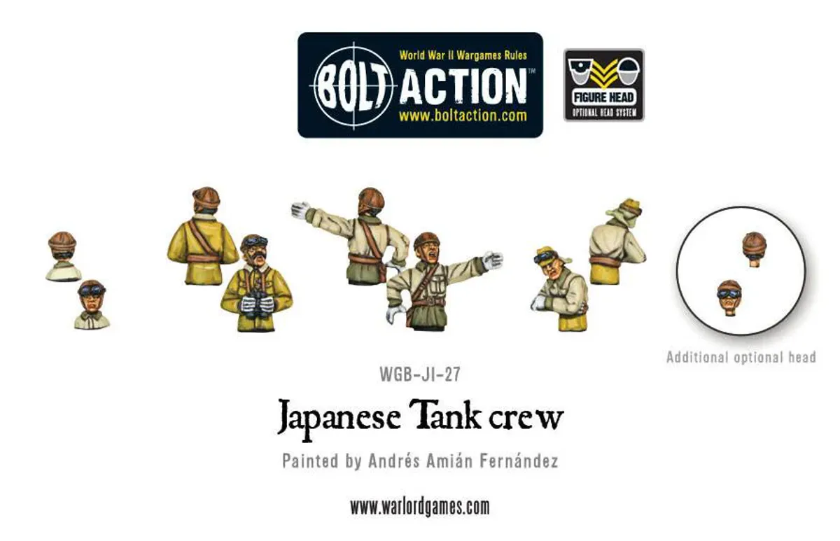 Japanese Army Tank Crew (Warlord)