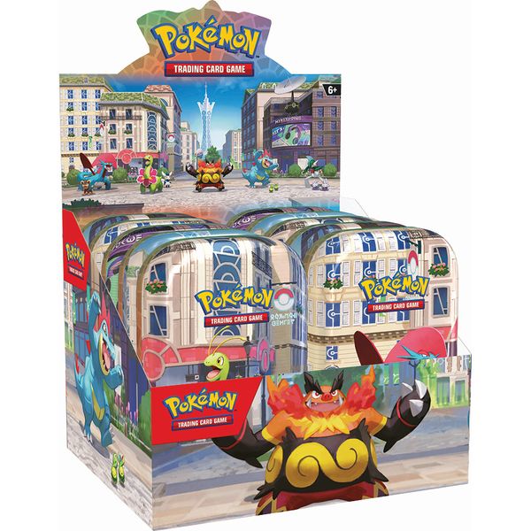 Hovedbilde 1 stk Pokemon Chaos Rising Mini Tin 2026 MAX 5