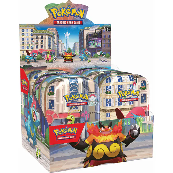 Hovedbilde 1 stk Pokemon Chaos Rising Mini Tin 2026 MAX 5