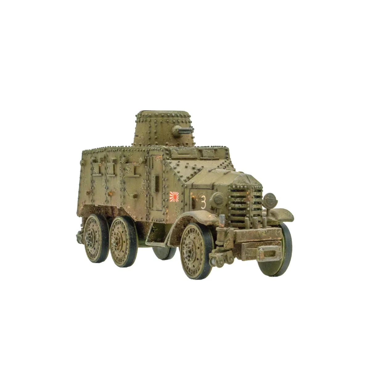 Japanese Army Type 91 So-Mo Armoured Car - Road (Warlord)