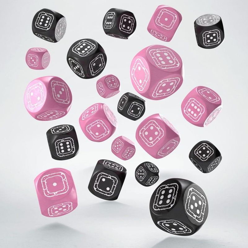 Fortress Compact D6 Black/Pink (Q Workshop)